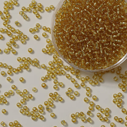 500pcs Glass Seed Smooth Beads