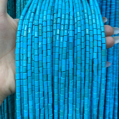 Turquoise Loose Beads Round Fcaeted Rice Rondelle Flat Oval Irregular Shape Beads