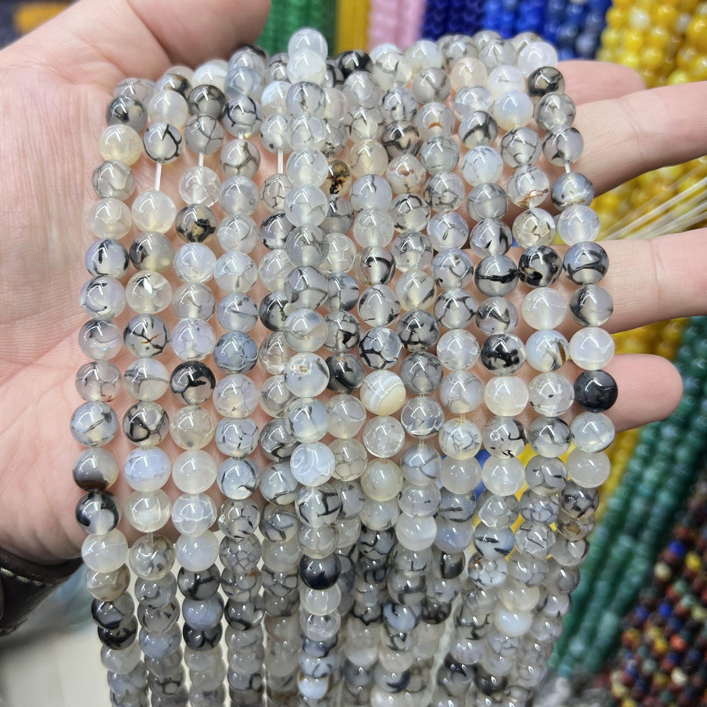 Round Beads 6mm 8mm 10mm  Free Shipping