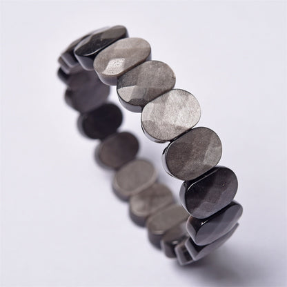 Square or Rectangle Soft Bangle Bracelet