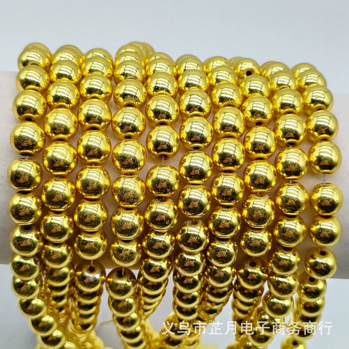Round Shape Hematite Beads