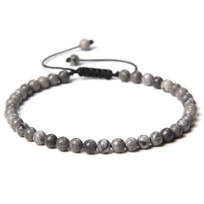 Beads Bracelet Adjustable Rope String Braided Bracelets 4mm 6mm 8mm