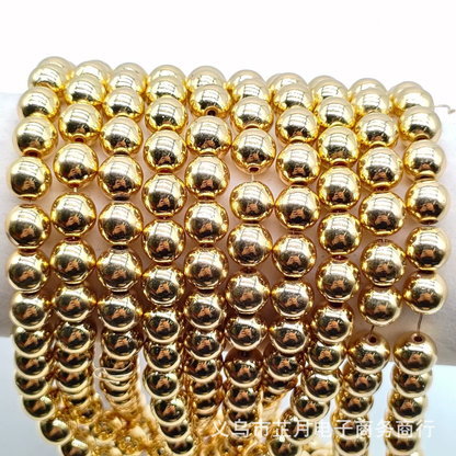 Round Shape Hematite Beads