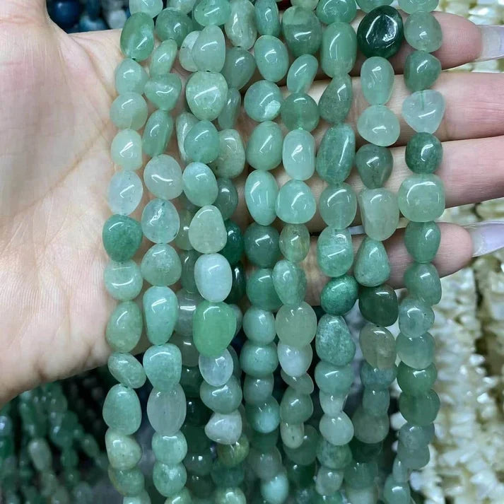 Nugget Shape Aventurine Beads