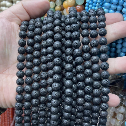 Round Beads 6mm 8mm 10mm  Free Shipping