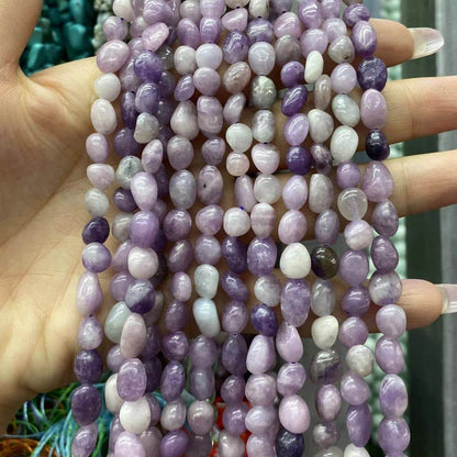 Irregular Smooth Beads 6-8mm Gemstone/Quartz/Jasper/Agate