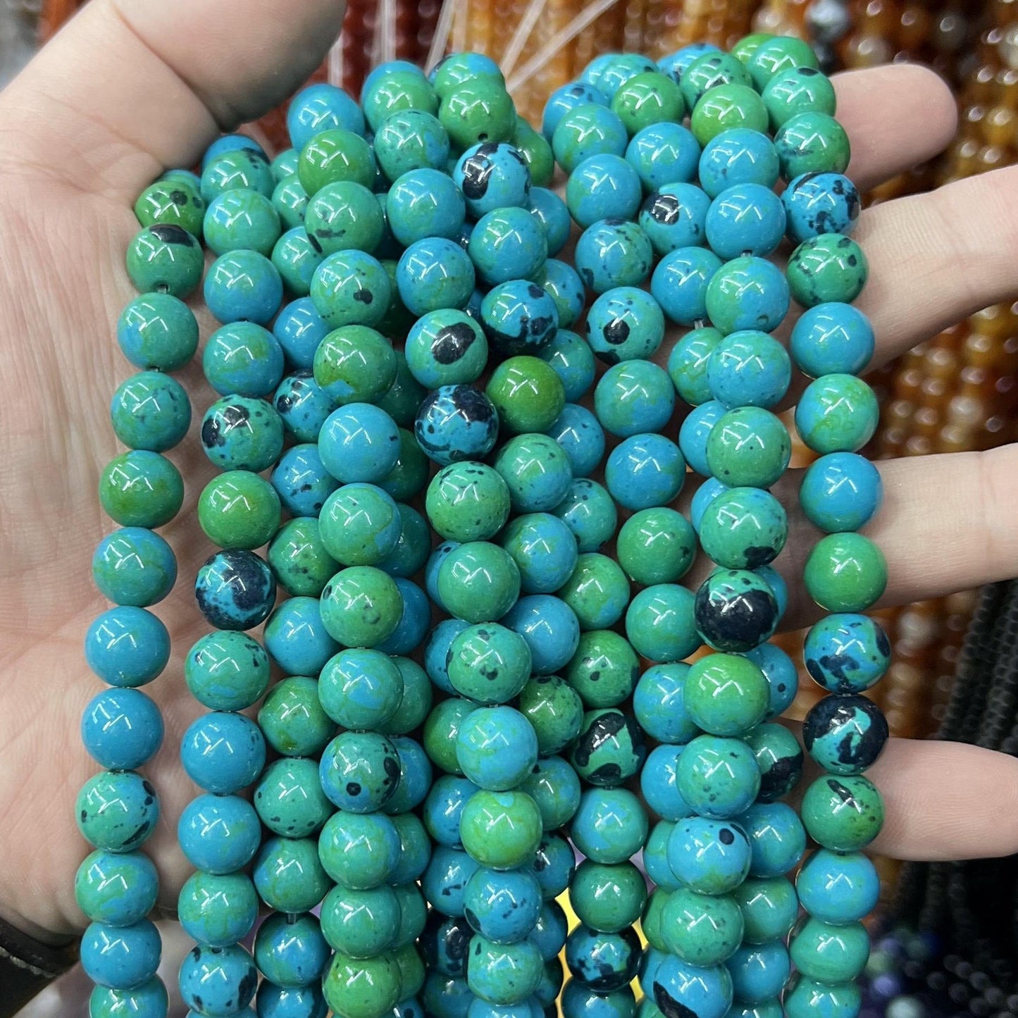 Round Beads 6mm 8mm 10mm  Free Shipping