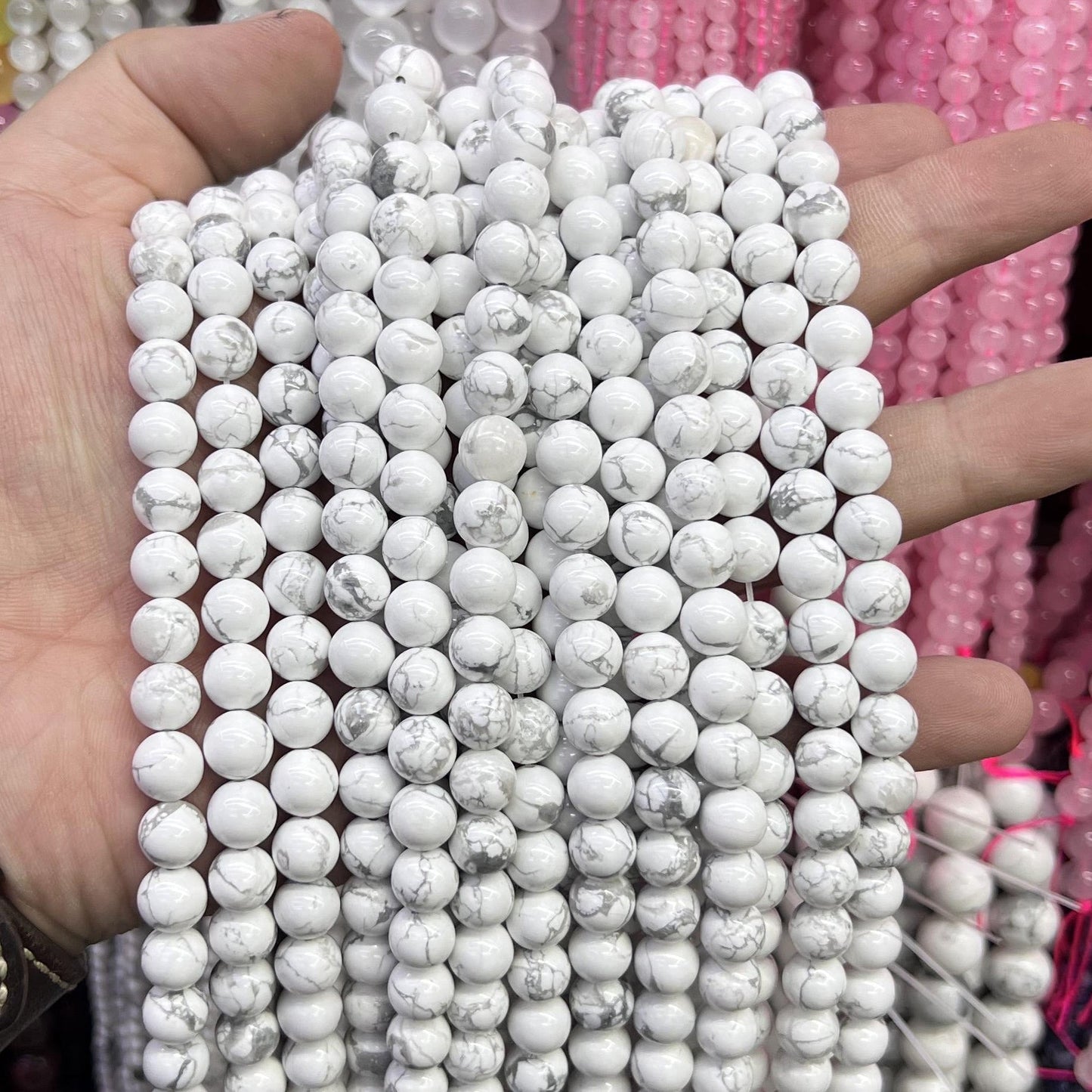Round Beads 6mm 8mm 10mm  Free Shipping