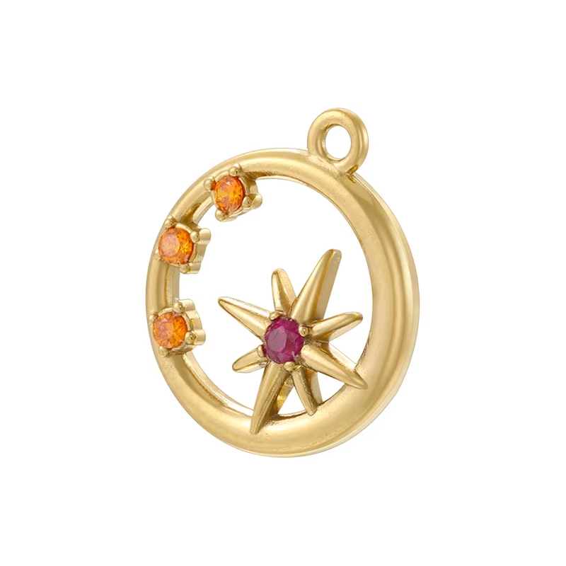 Attracting Wealth-Related Accessories Charm Pendant Beads 1PCS
