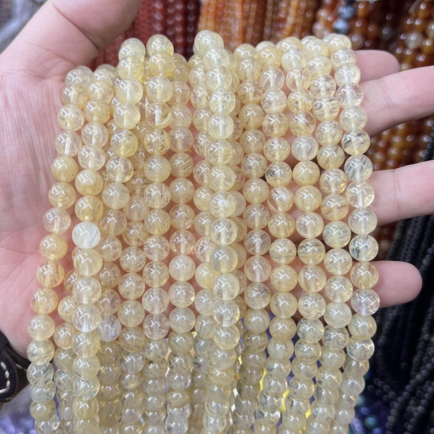 Round Beads 6mm 8mm 10mm  Free Shipping