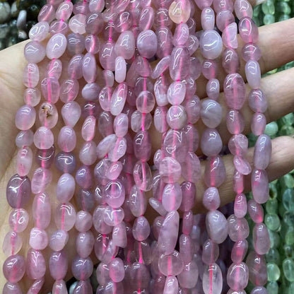 Irregular Smooth Beads 6-8mm Gemstone/Quartz/Jasper/Agate