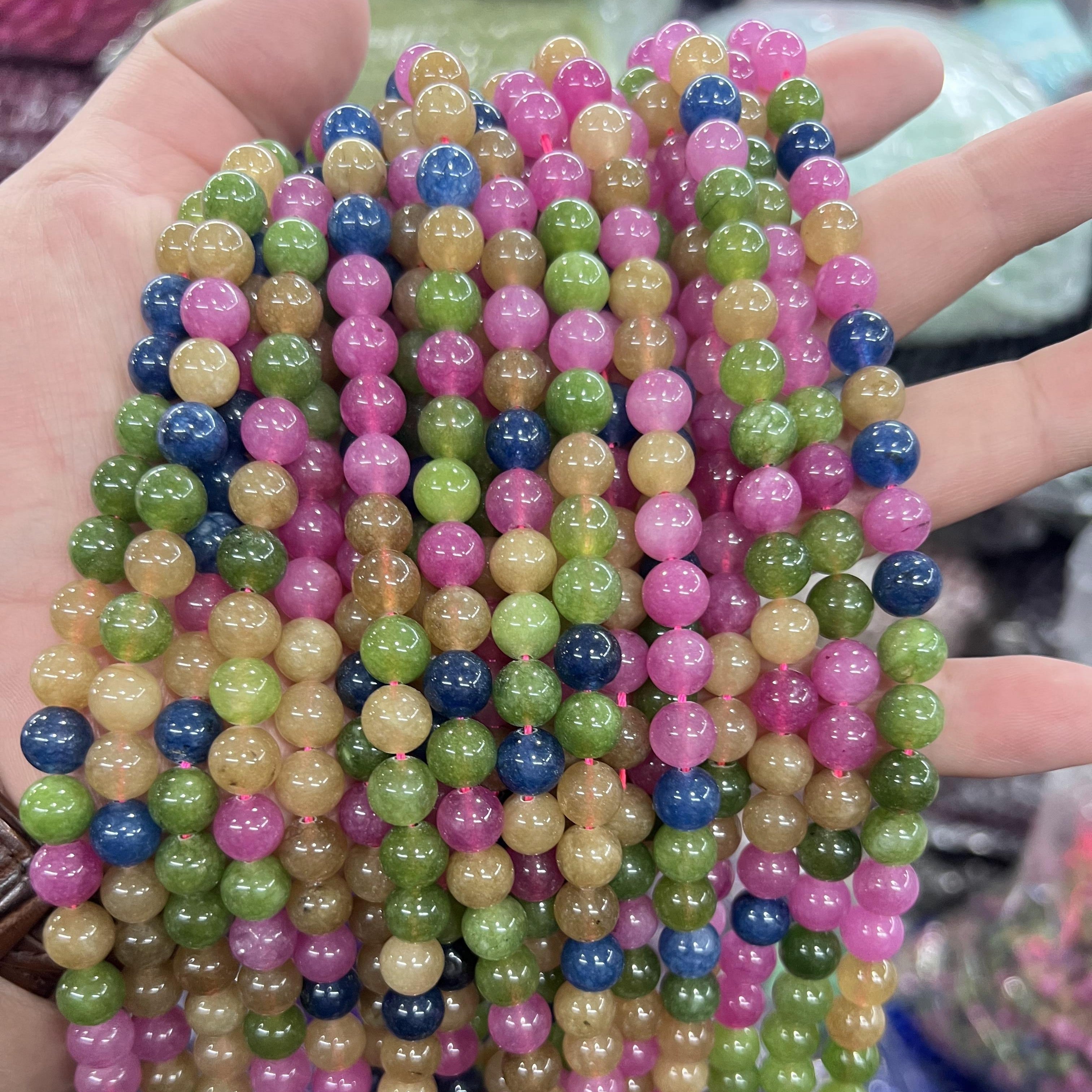 $2.5--8mm semi precious beads #1 Free Shipping