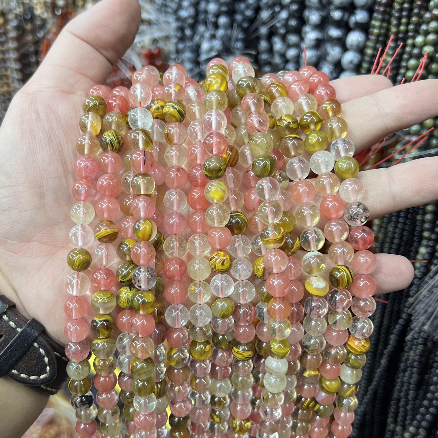 Round Beads 6mm 8mm 10mm  Free Shipping