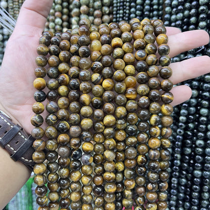 Round Beads 6mm 8mm 10mm  Free Shipping