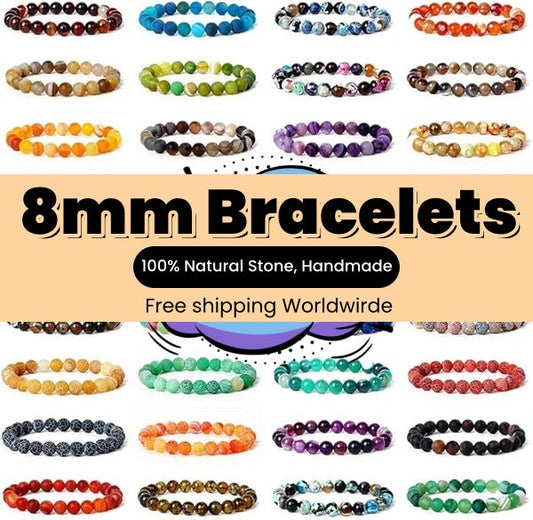 8mm Handmade Crystal Bracelet Wholesale Price