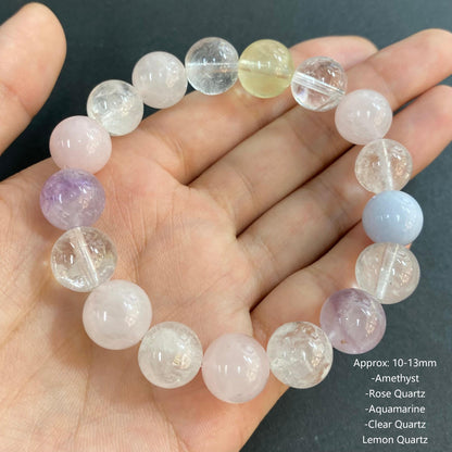 Natural Designer Healing Crystal Bracelet Mutiple Styles