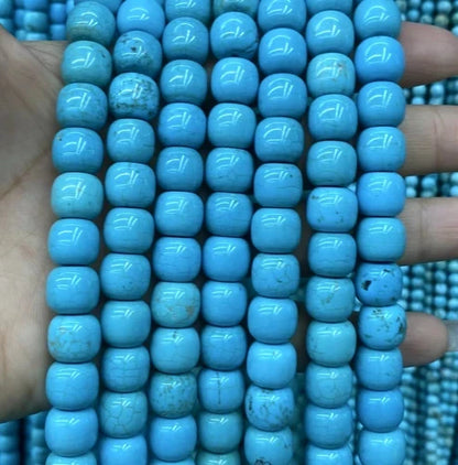 Rondelle & Heshi Turquoise Beads