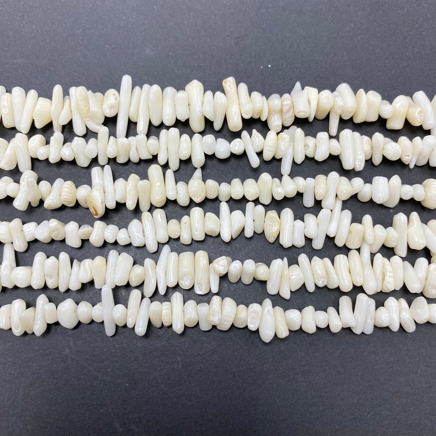 Tube Shape Coral Beads