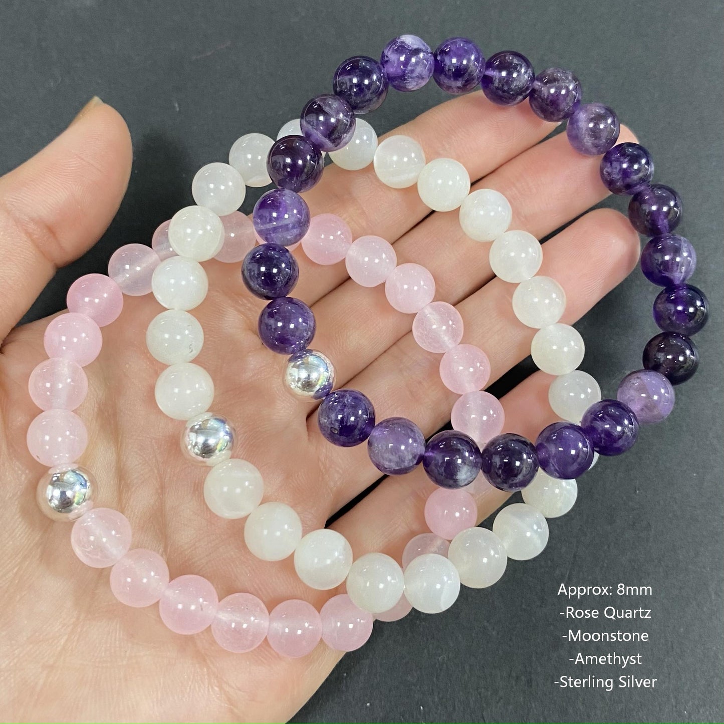 Handmade Designer Healing Crystal Bracelet Mutiple Styles