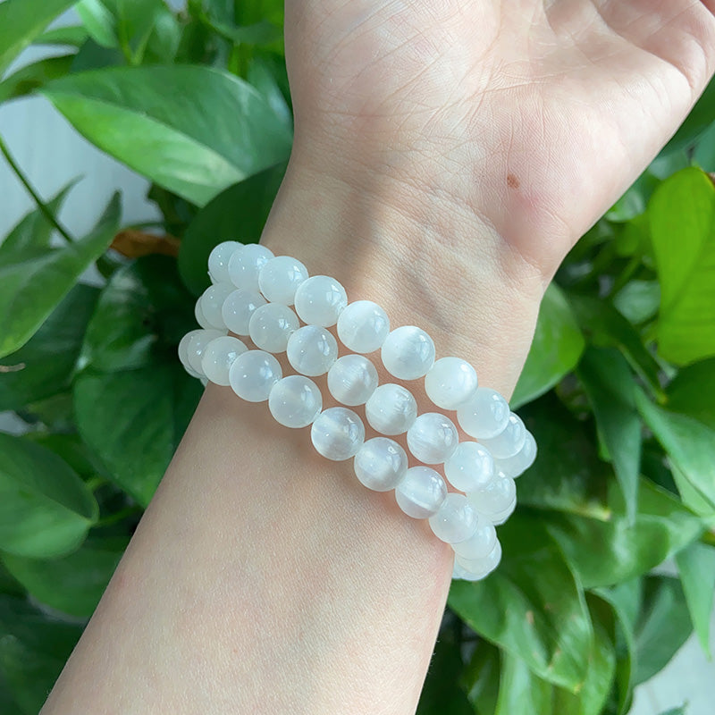 Dopamine Color Selenite Bracelets $4.99/PCS
