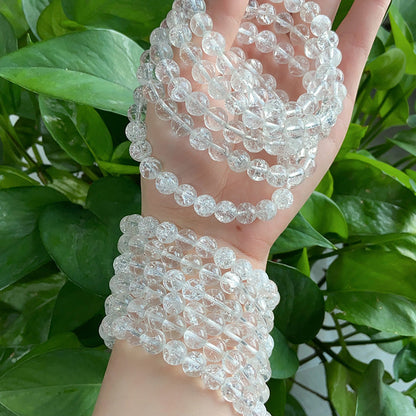 Cracked Clear Quartz Bracelet $8/PC