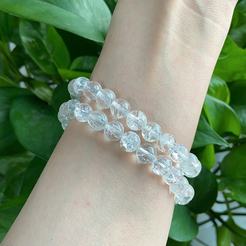Cracked Clear Quartz Bracelet $8/PC