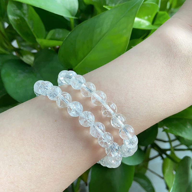 Cracked Clear Quartz Bracelet $8/PC