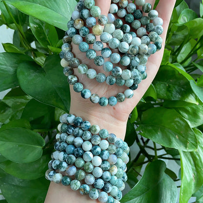 White Moss Agate Bracelet $9.99/4PCS