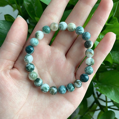 White Moss Agate Bracelet $9.99/4PCS