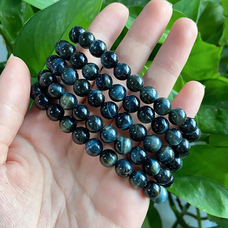 Blue Tiger Eye Bracelet $8/PC