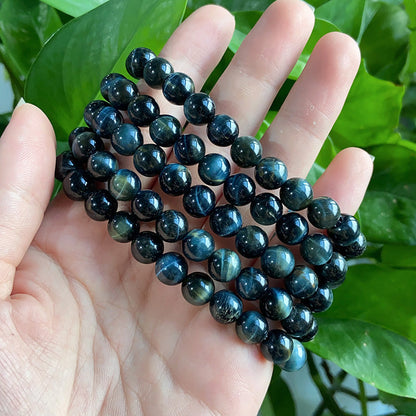 Blue Tiger Eye Bracelet $8/PC