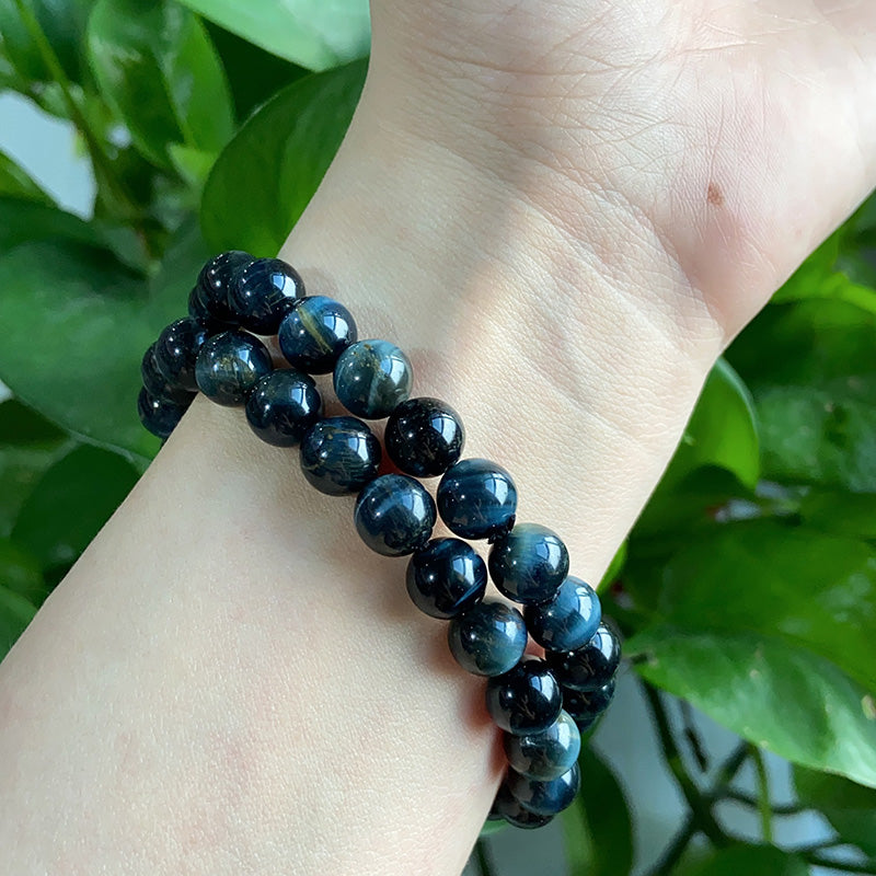 Blue Tiger Eye Bracelet $8/PC
