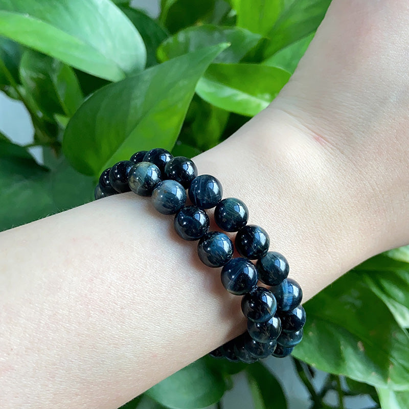 Blue Tiger Eye Bracelet $8/PC