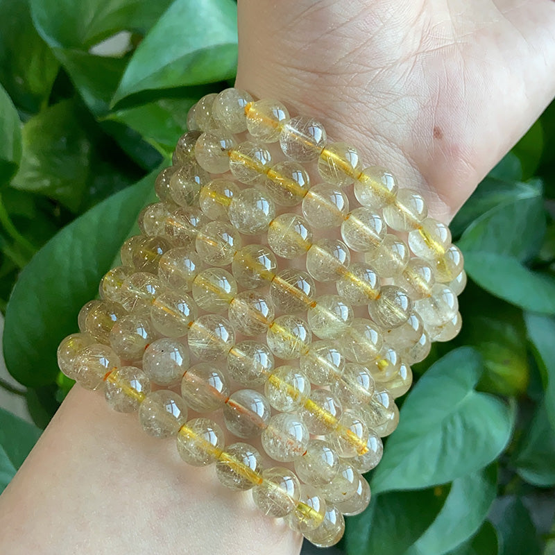 Rutilated Quartz Bracelet $39.99/PC