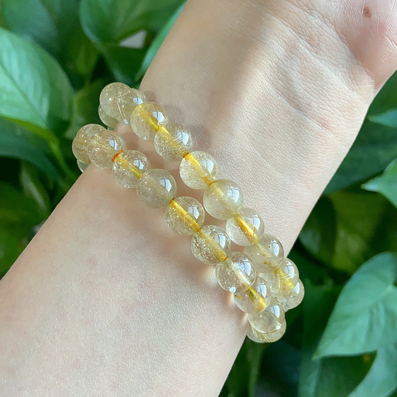 Rutilated Quartz Bracelet $39.99/PC