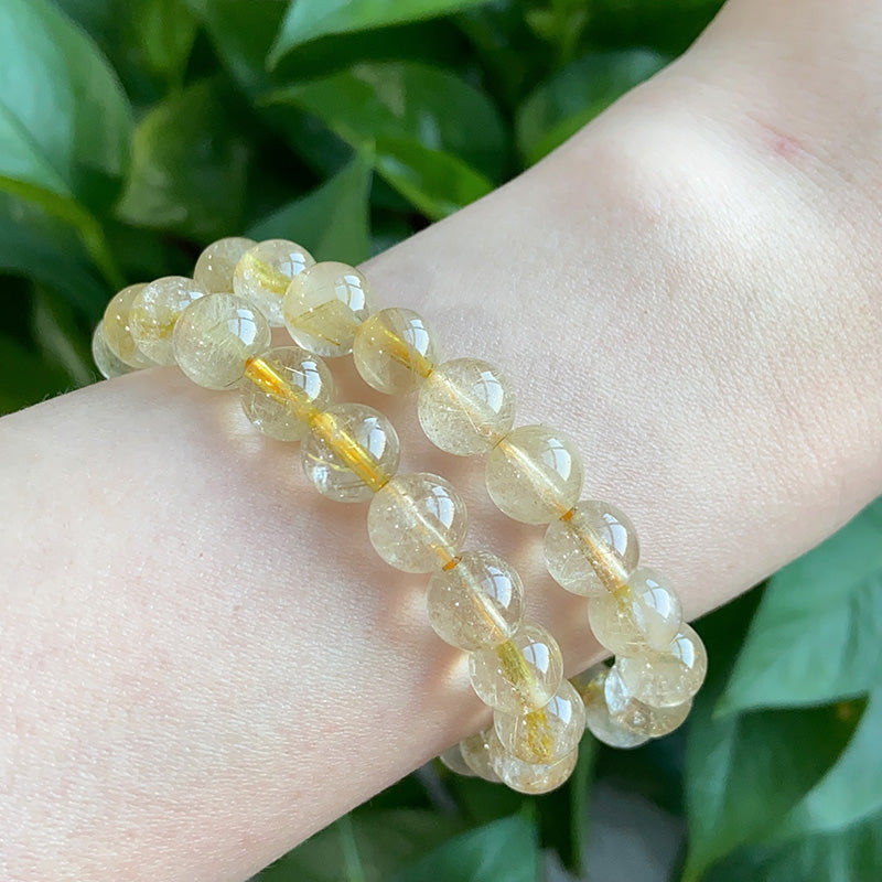 Rutilated Quartz Bracelet $39.99/PC
