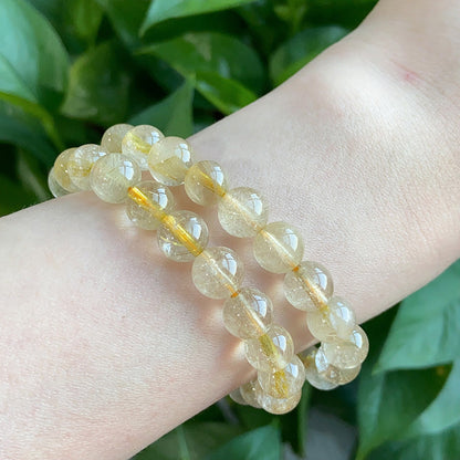 Rutilated Quartz Bracelet $39.99/PC