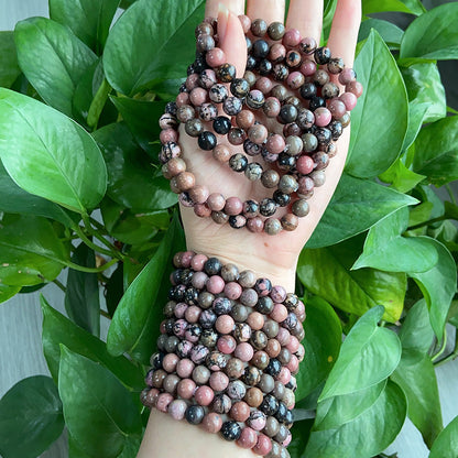 Rhodonite Bracelet $9.99/4PCS