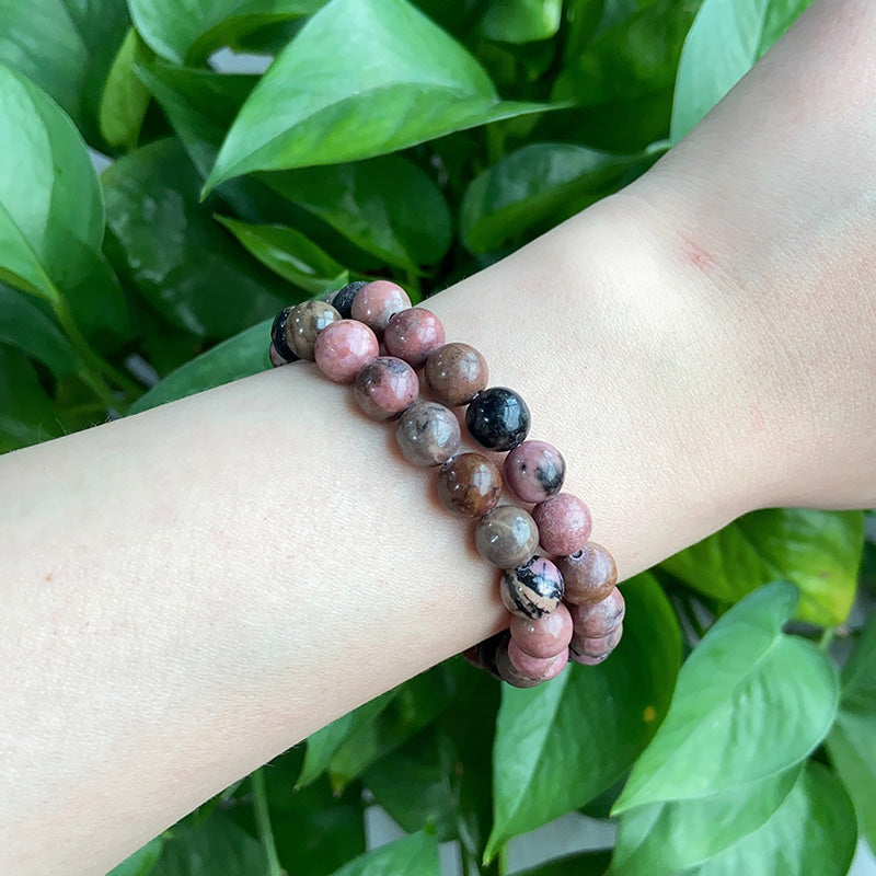 Rhodonite Bracelet $9.99/4PCS