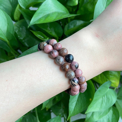 Rhodonite Bracelet $9.99/4PCS