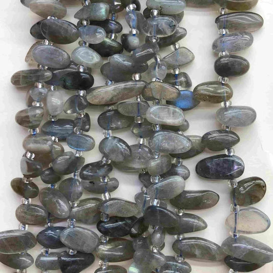 Freeform Chip Labradorite Beads
