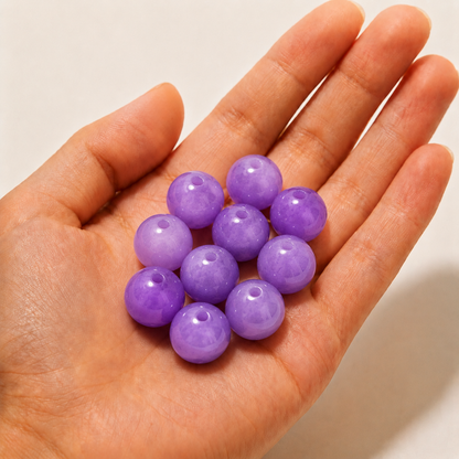 $0.99-10PCS Round Smooth Beads 8mm