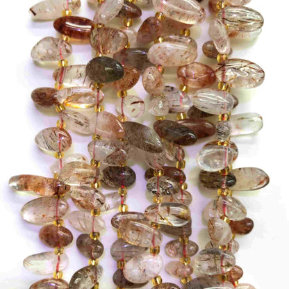 Chips Beads 7x14mm Gemstone/Quartz/Crystal/Aagte