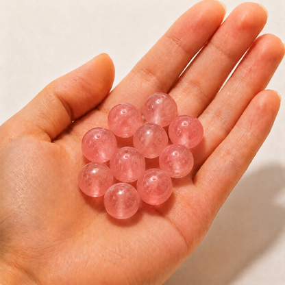 $0.99-10PCS Round Smooth Beads 8mm