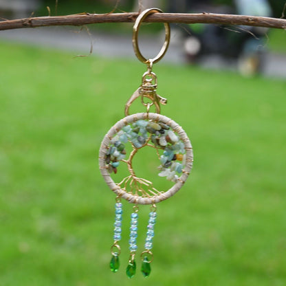 Dream Catcher Life Tree Healing Keychains