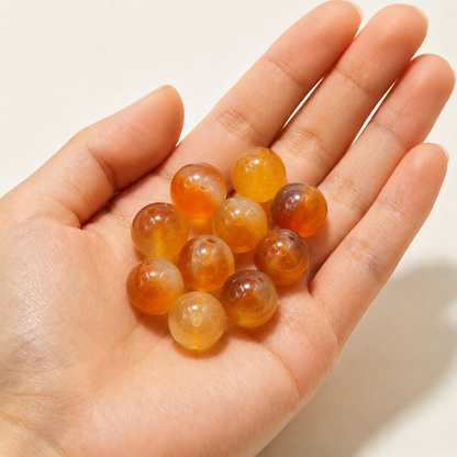 $0.99-10PCS Round Smooth Beads 8mm