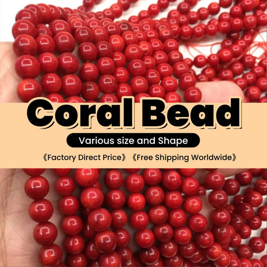 Coral Loose Beads - Free Shipping