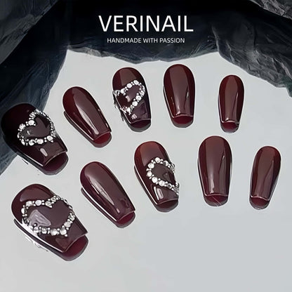 #1 Handmade Press On Nails Gothic nails/Smudged nails/Custom nails