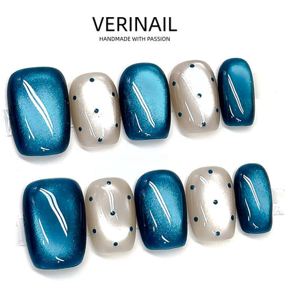 #1 Handmade Press On Nails Gothic nails/Smudged nails/Custom nails