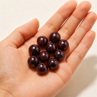 $0.99-10PCS Round Smooth Beads 8mm